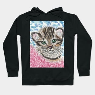 Tabby kitten cat Hoodie